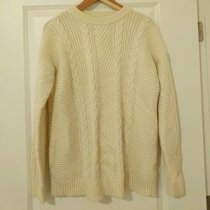 Uniqlo Ivory Sweater, M, EUC